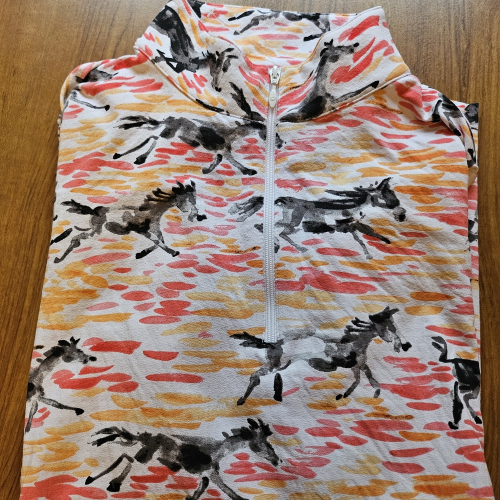 IBKUL Women's Top - Multicolor Pattern - Picture 2 of 2